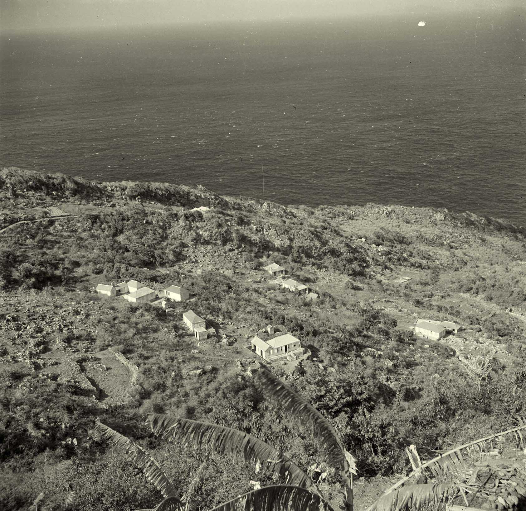 St John's. View of the village, 1947