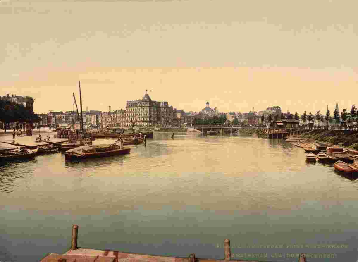 Amsterdam. Prince Henry's quay, circa 1890