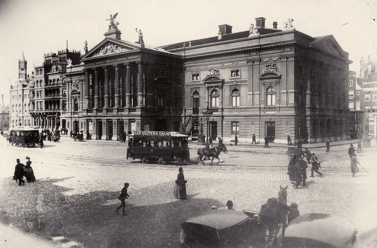 Amsterdam. Stadsschouwburg (original building) 1874-1890