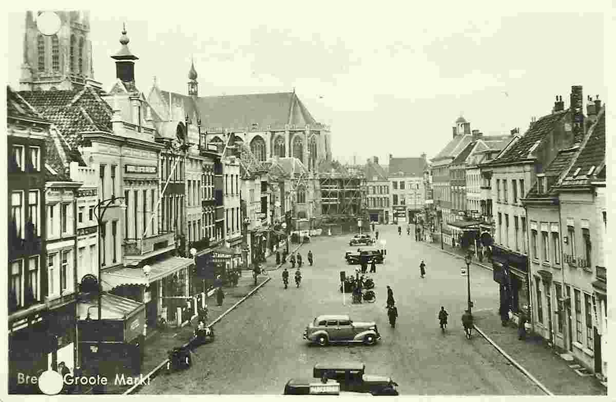 Breda. Grote Markt, 1941