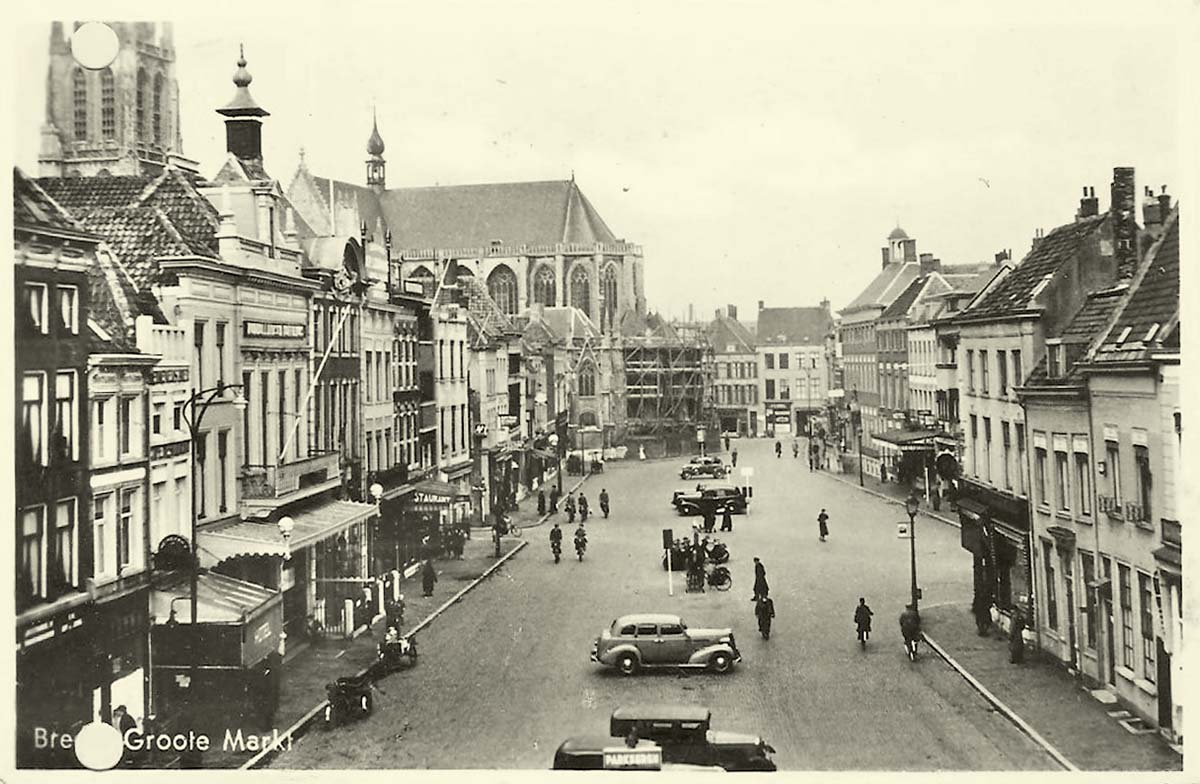 Breda. Grote Markt, 1941