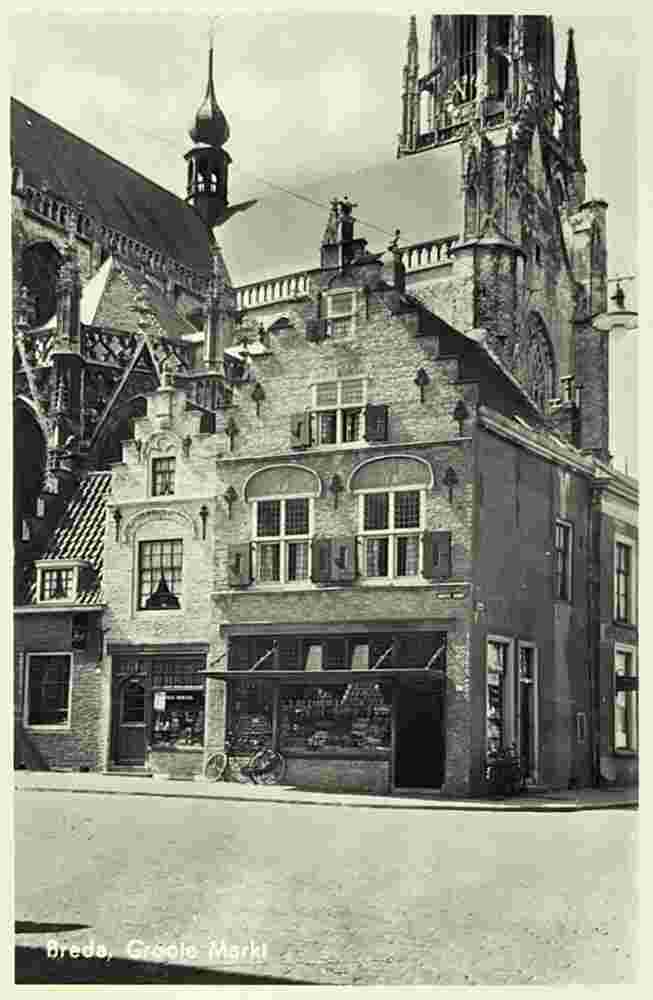Breda. Grote Markt, 1947