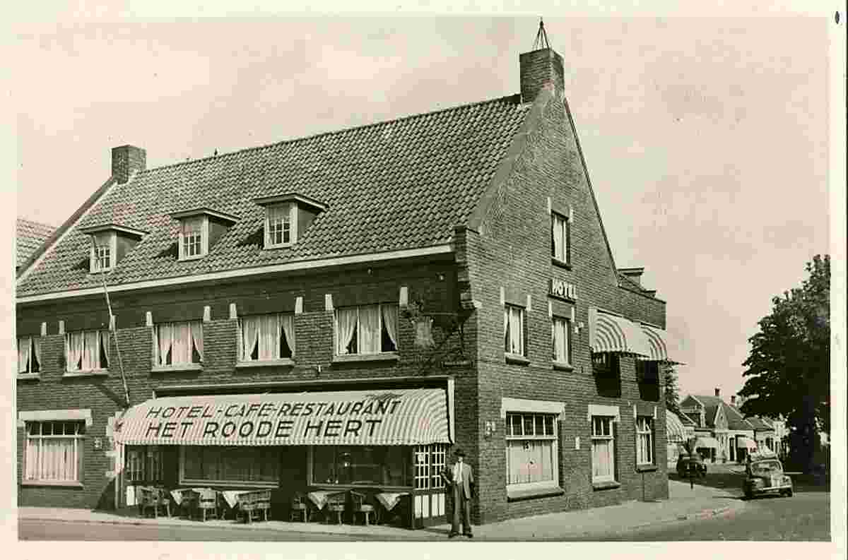 Breda. 'Het Roode Hert', Hotel en Café