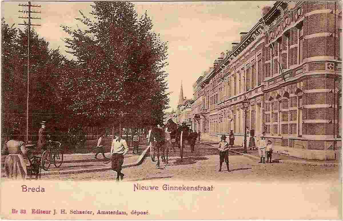 Breda. Nieuwe Ginnekenstraat, 1901